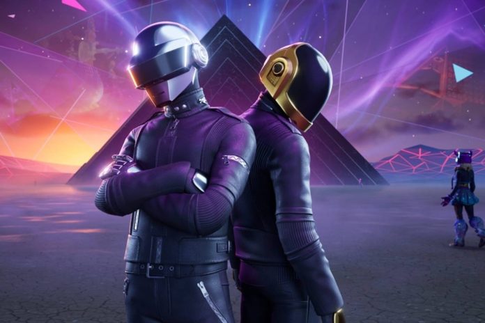 Daft Punk presenta un video de «Contact» inspirado en el Fortnite